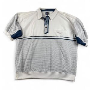 Greenlines International Men’s White Polo Shirt Size XL Grandpacore